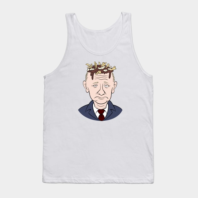 Poutine Putin Tank Top by Francis Paquette